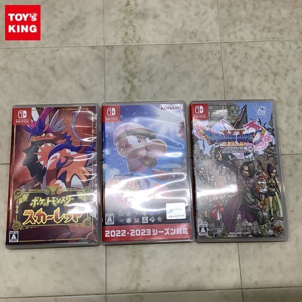 1円〜 Nintendo Switch ポケットモンスター スカーレット ドラゴンクエストXI 過ぎ去りし時を求めて S 他