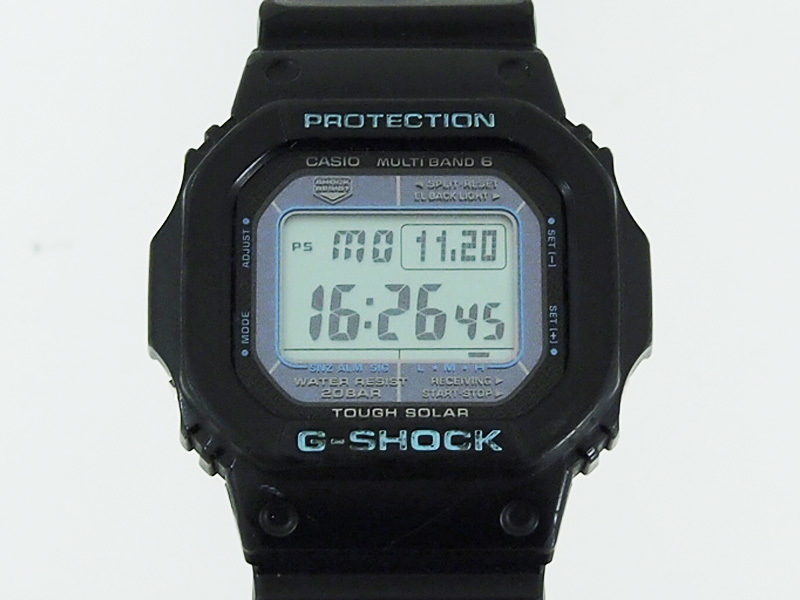 完動品 G-SHOCK GW-M5610BA-1JF Gショック タフソーラー 電波受信 電波ソーラー 黒 ブラック BLACK スピード CASIO カシオ F