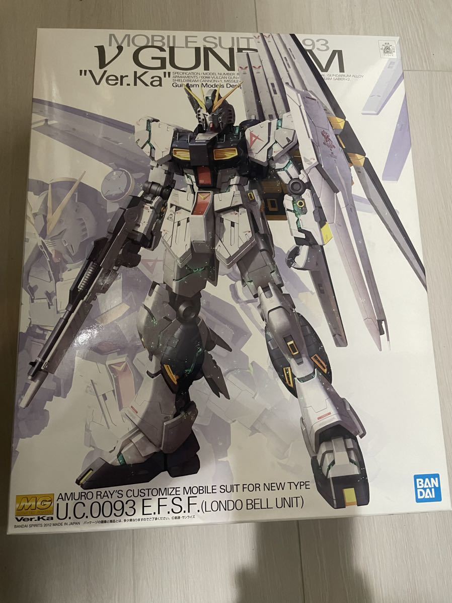 1/100 νガンダム Ver.Ka MG 「機動戦士ガンダム 逆襲のシャア」 ニュー