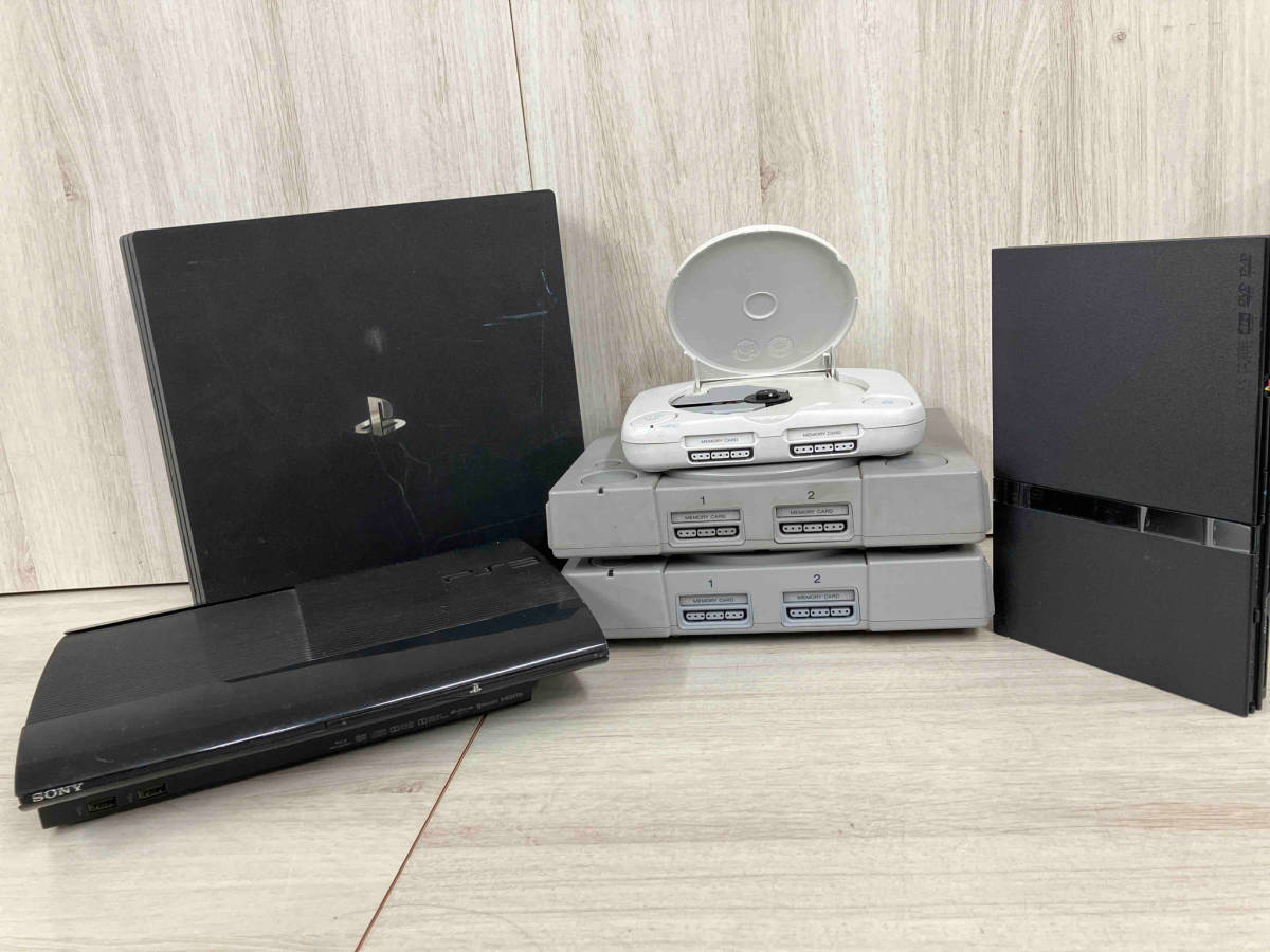 純正販売 【ジャンク】 プレイステーション系6台セット PS1(2台)/PSone