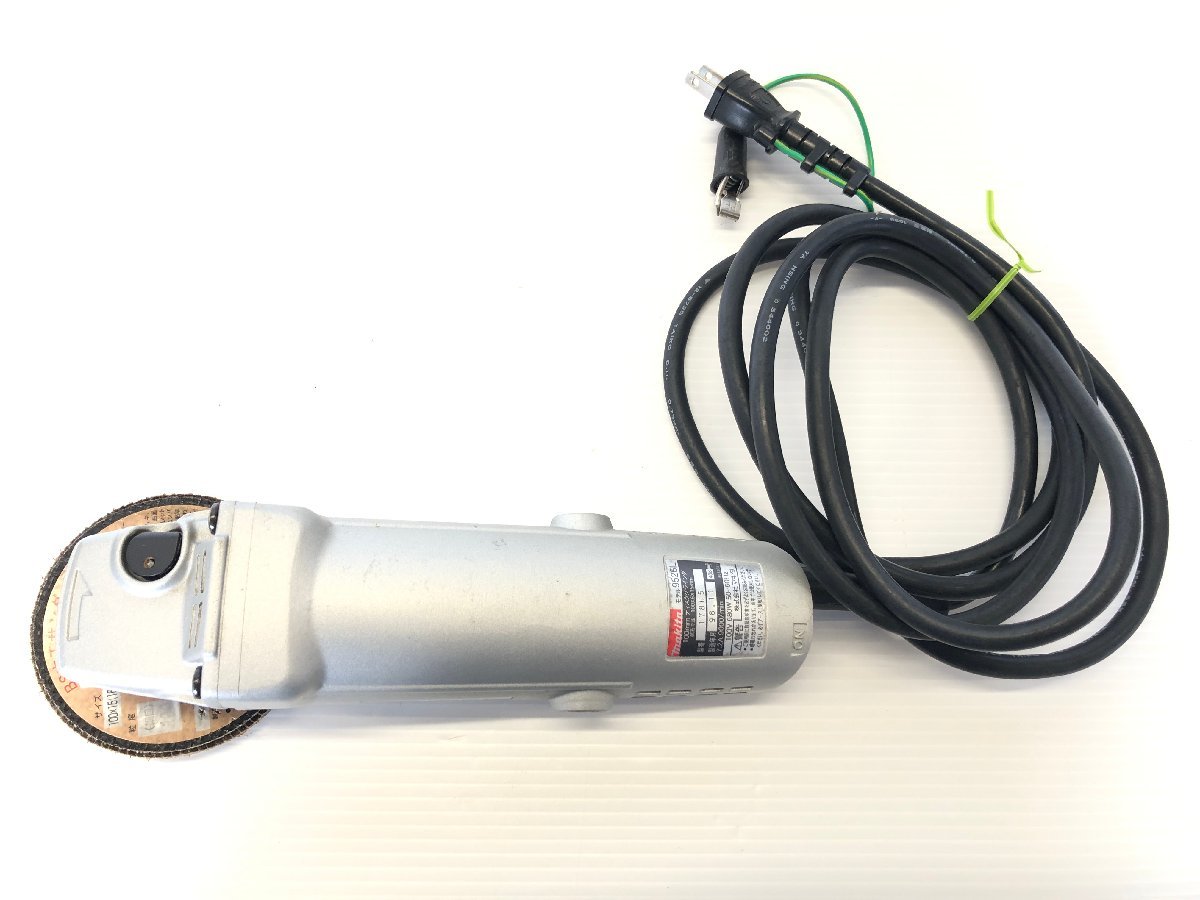 makita マキタ 9526L ディスクグラインダー 替刃付き 100mm 研磨機 100V 電動工具 DIY 切断機