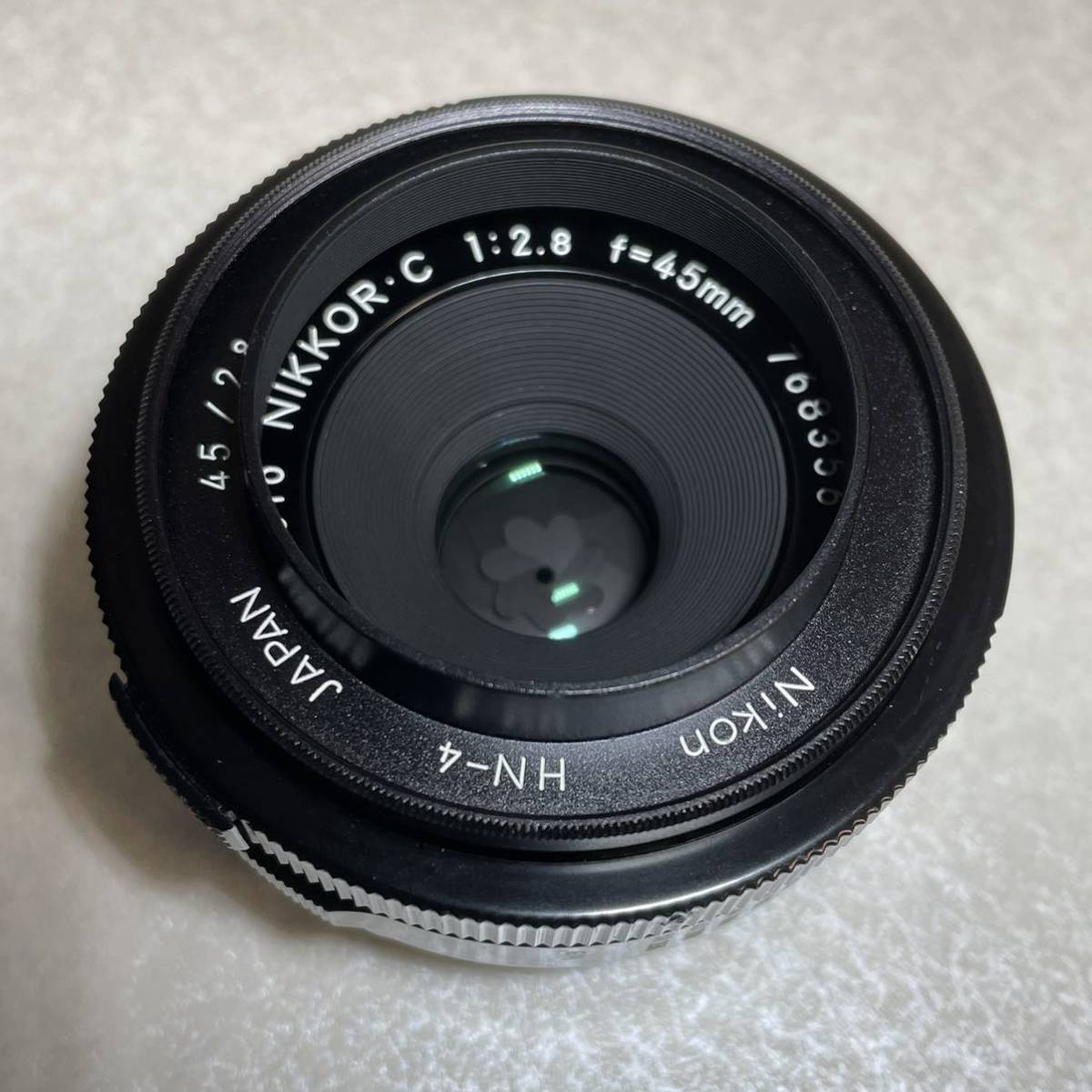 2-80）ニコン NIKON GN AUTO NIKKOR・C 45mm F2.8 + HN-4 45/2.8レンズ 