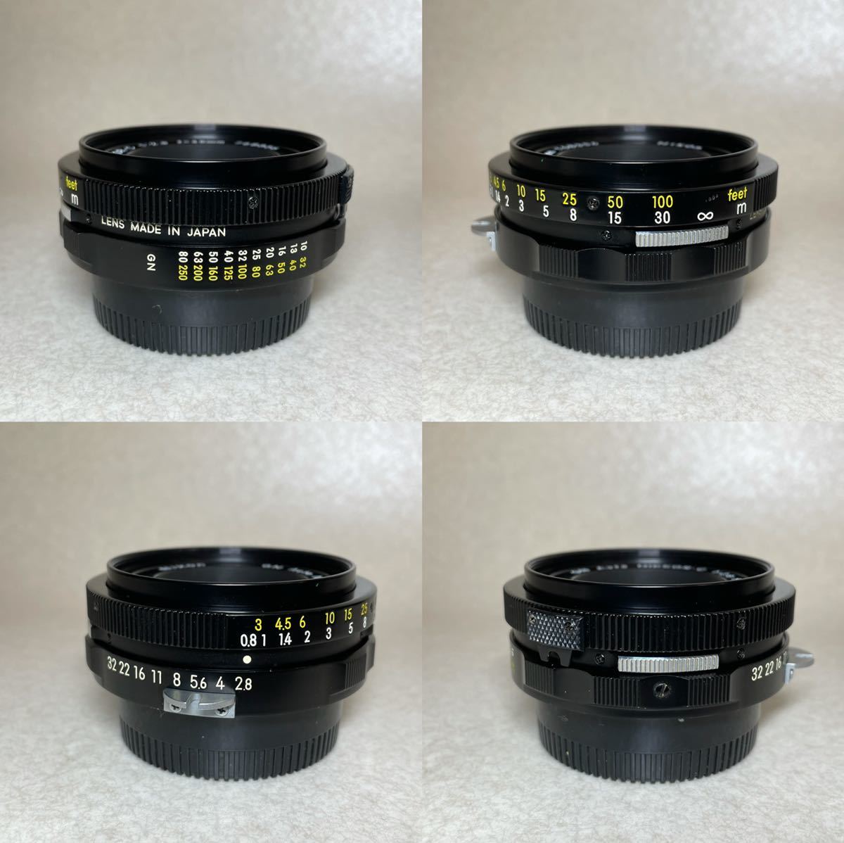 2-80）ニコン NIKON GN AUTO NIKKOR・C 45mm F2.8 + HN-4 45/2.8レンズ 