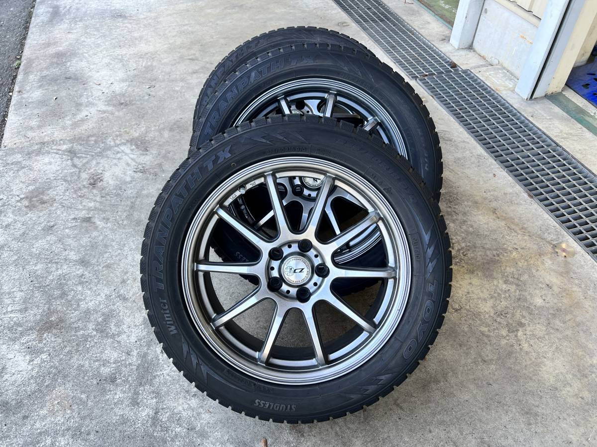 235/50R18 97Q ウィンター トランパス TX アルファード　ミニバン　SUV アルミホイールセット
