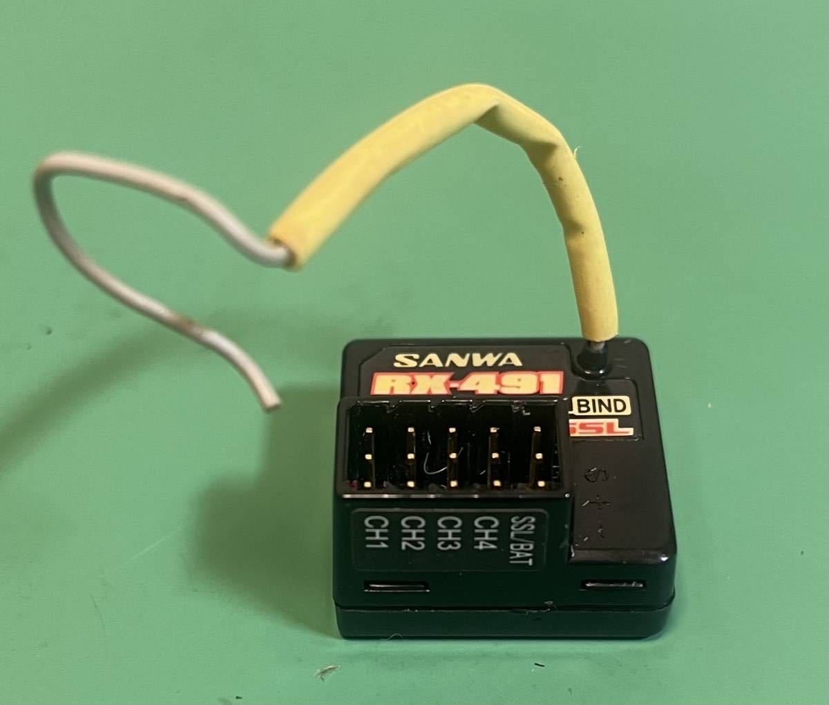 SANWA RX-491 受信機 SANWA RX-491 受信機 サンワ 2.4GHz rx-491の通販 Yahoo!オークション