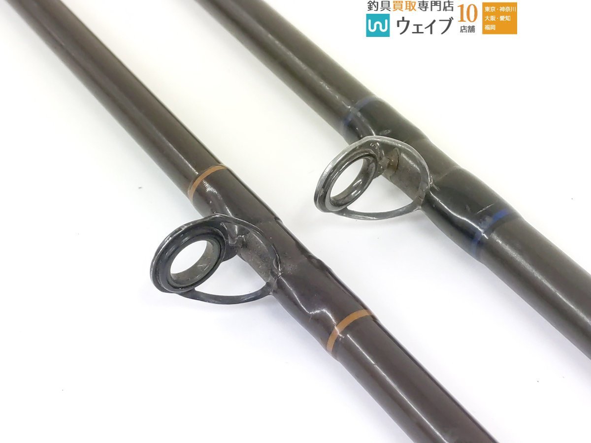 ラミグラス 他 バスロッド 2本セット ※グリップなし 希少紫KEN craft