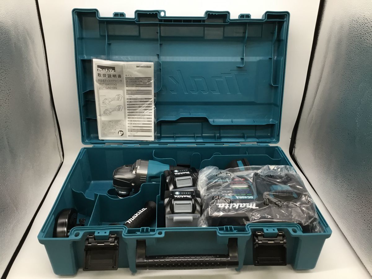 未使用品【MAKITA】充電式ディスクグラインダ　GA009GRDX【郡山安積店】