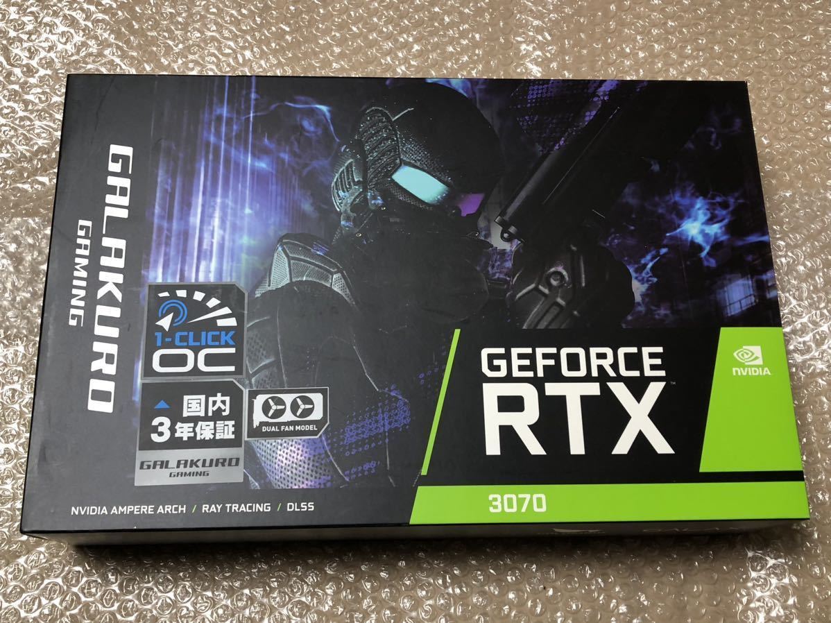GG-RTX3070-E8GB⁄OC⁄DF2 RTX NVIDIA 外箱無し 中古品 3070] ベンチマーク