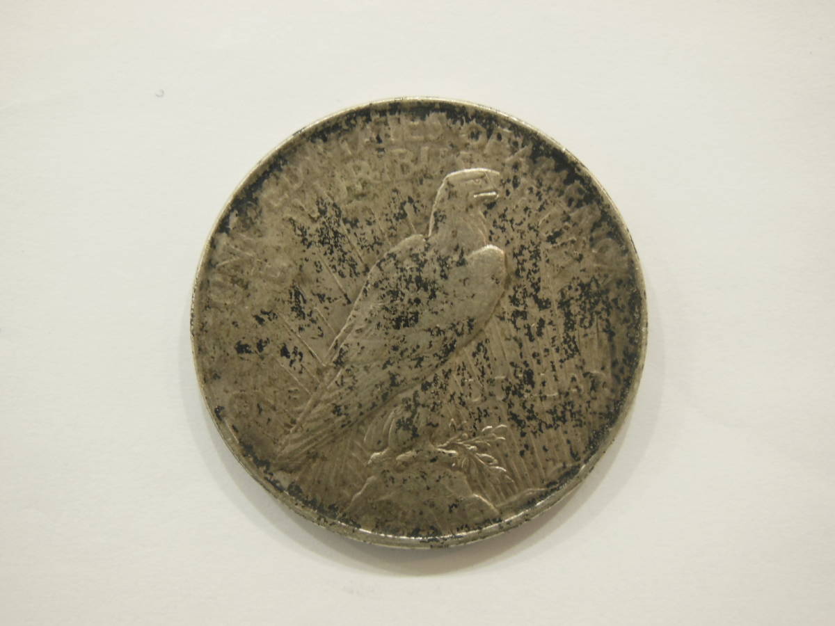 コレクション 1922年 ピースダラー 1ドル銀貨 アメリカ 直径約37.9mm