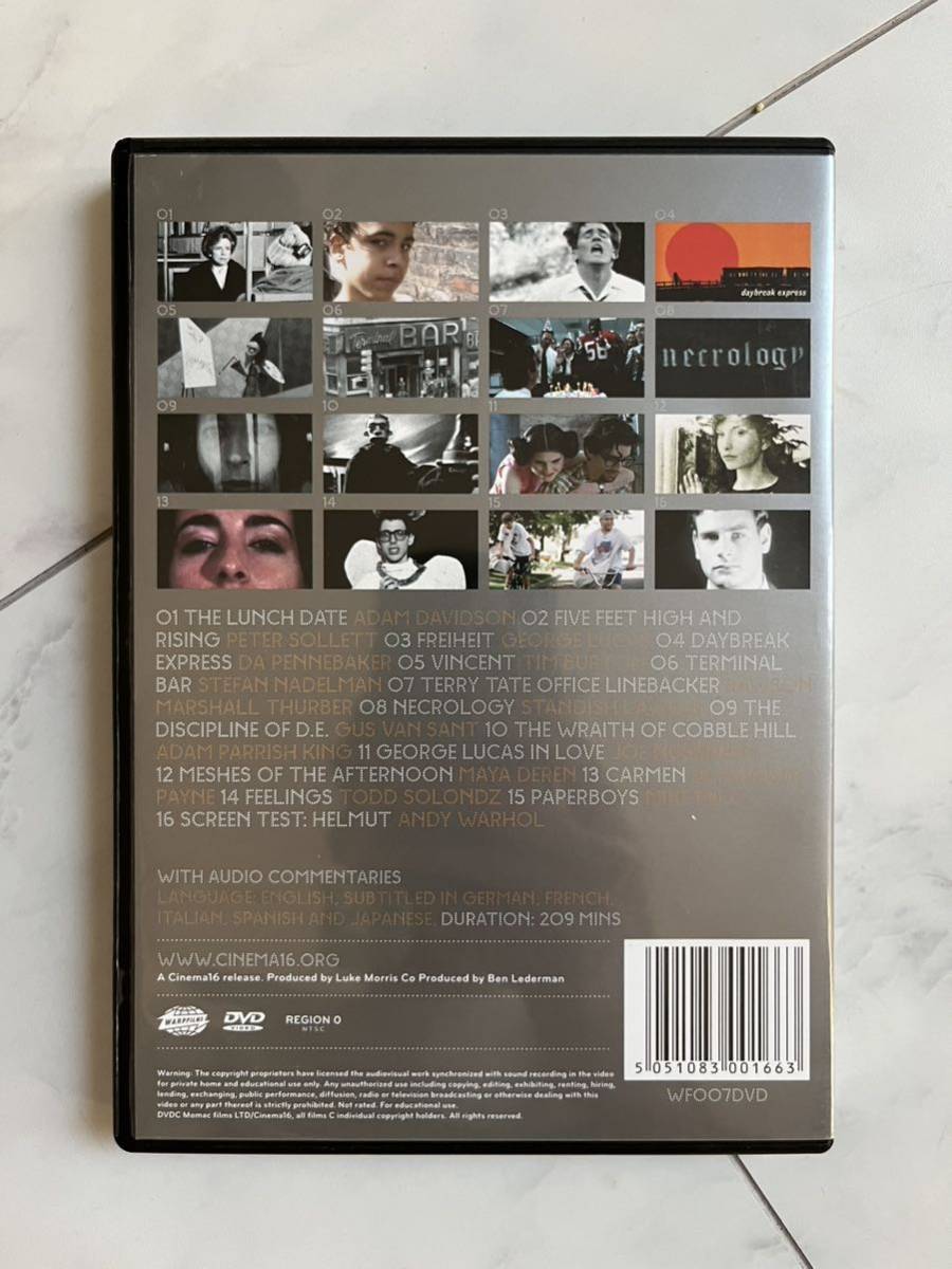 ☆美品レア Cinema 16: American Short Films warp records☆_2