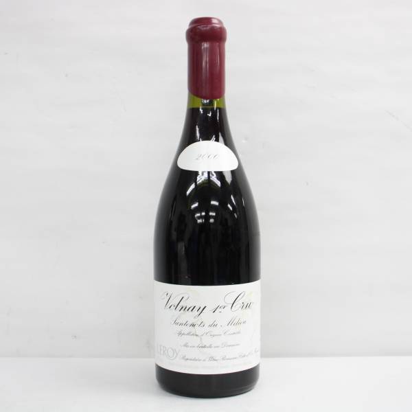 LEROY（ルロワ）ヴォルネイ プルミエクリュ サントノ デュ ミリュー 2000 13％ 750ml ※ラベル汚れ J23K200002