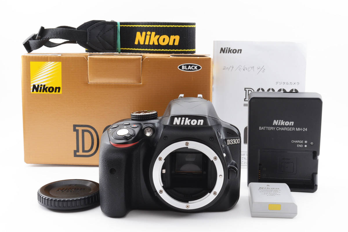 ♪△【Nikon ニコン】デジタル一眼レフカメラボディ D3300 0724 8