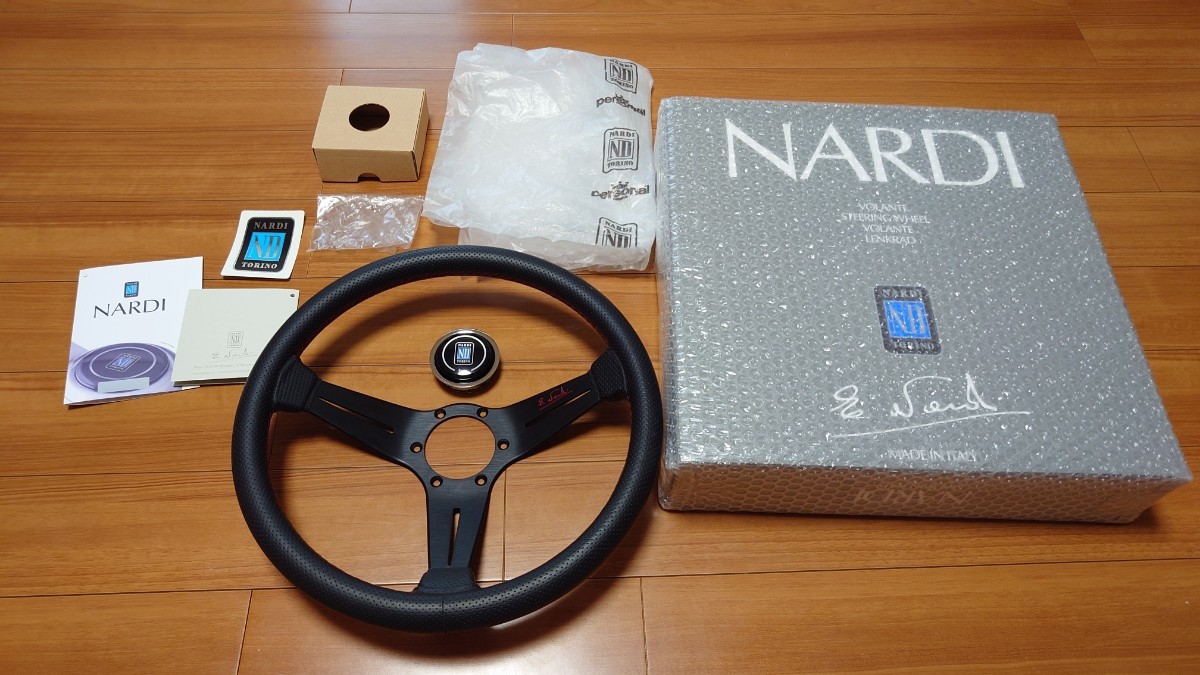 ナルディ 鋭い N926 34φ 2023年 200本限定レッドロゴ 正規品