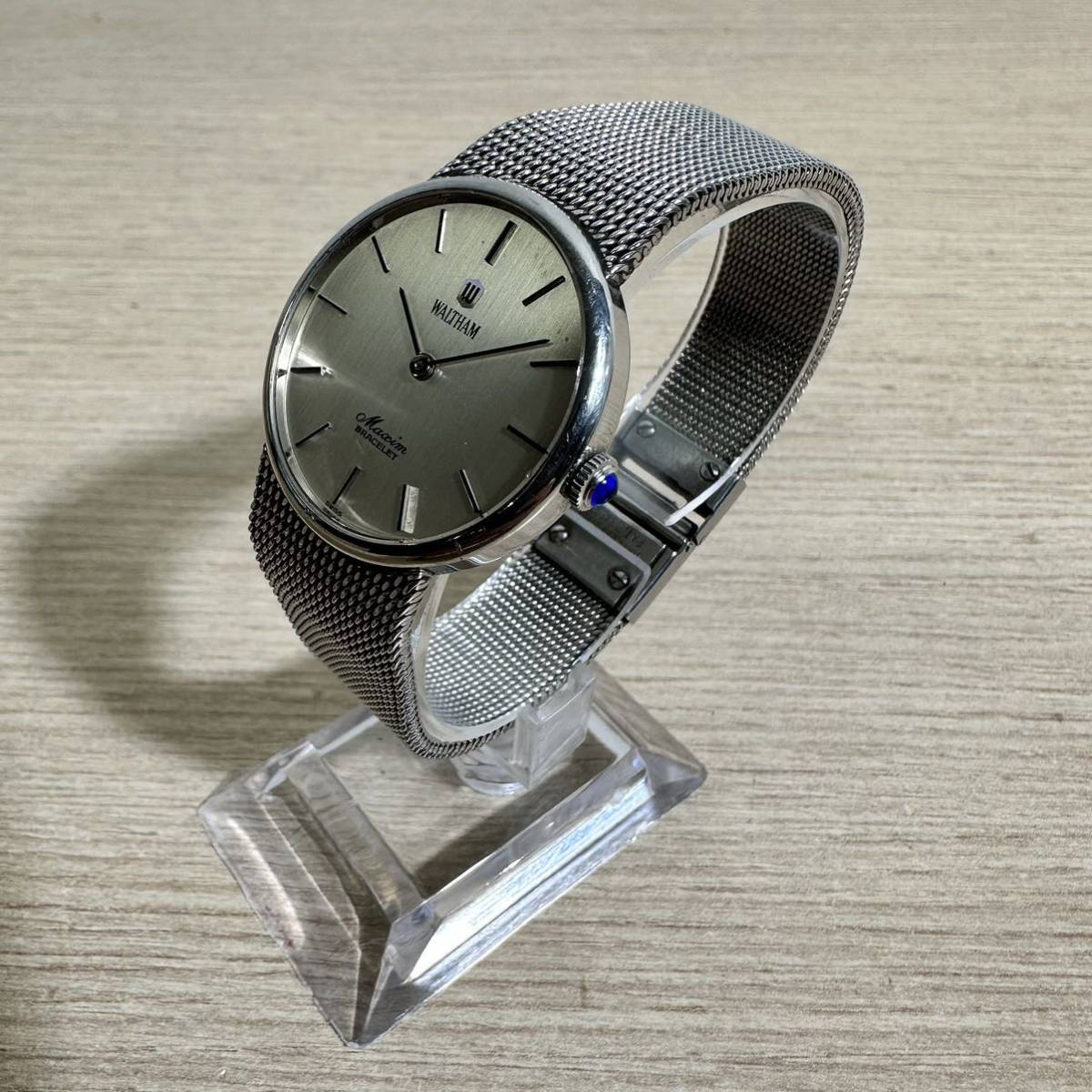 WALTHAM ウォルサム MAXIM マキシム BRACELET 腕時計 メンズ腕時計
