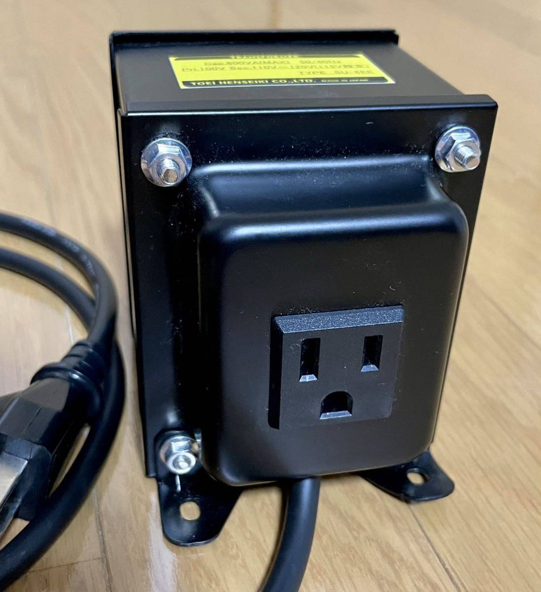 TOEI HENSEIKI 昇圧トランス SU-10 変圧器 100V→117V 【公式通販】