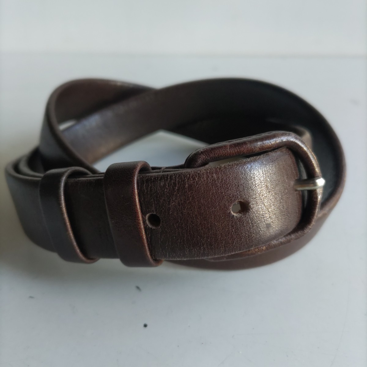 オフホワイト OFF WHITE LEATHER BELT WITH CHAIN レザー ベルト