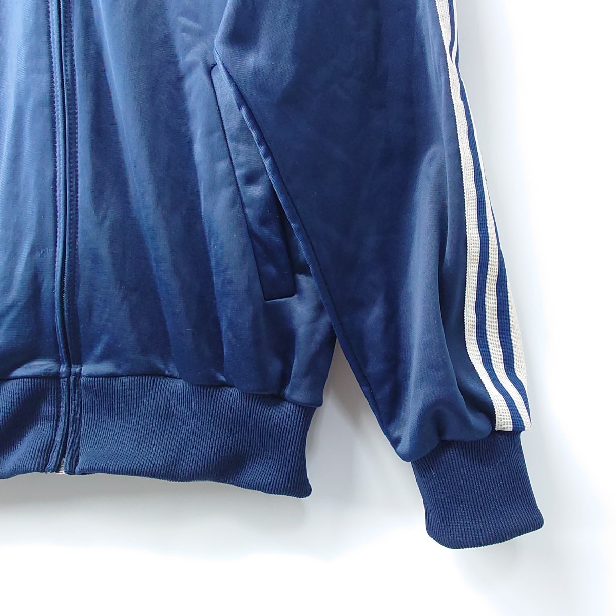 adidas アディダス ビンテージ ジャージ ネイビー ATP 80s 90s M