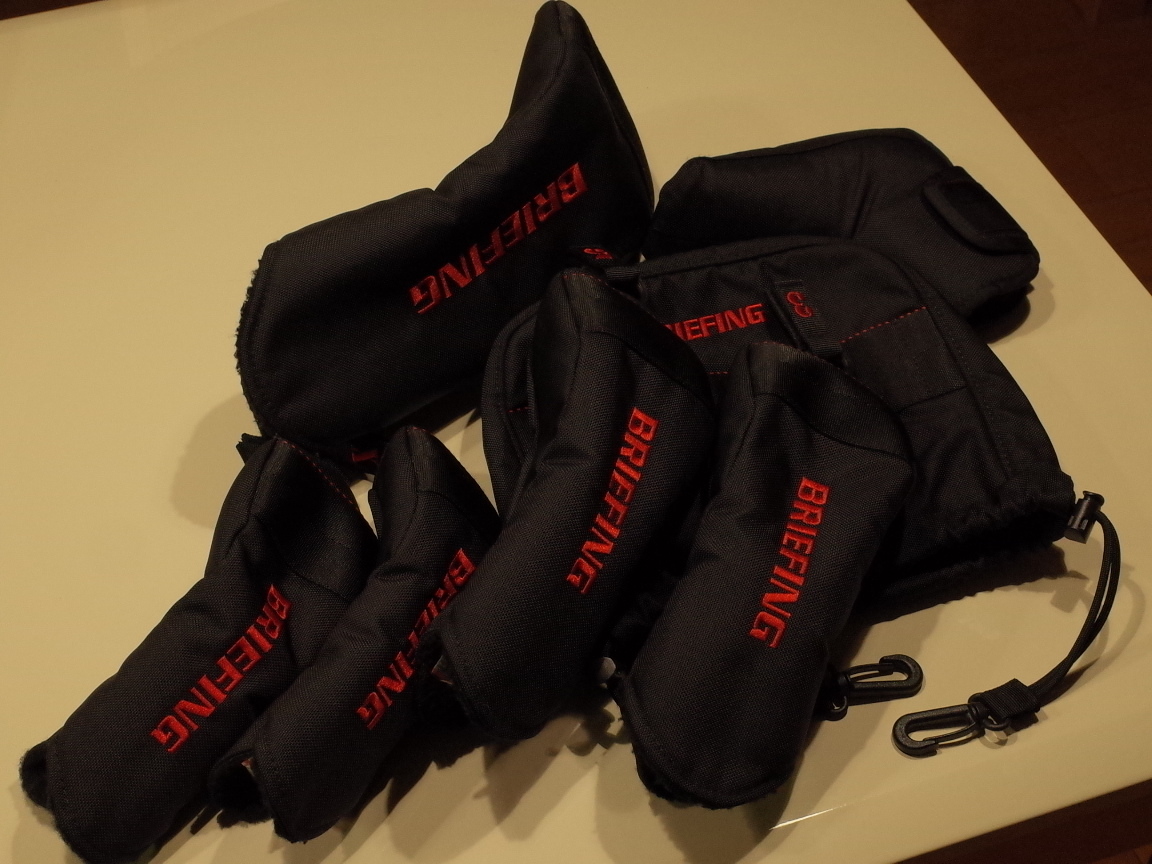 BRIEFING ゴルフバッグ CR-10 AIR-2 ヘッドカバーセット BRIEFING ゴルフバッグ CR-10 AIR-2 ヘッドカバーセット BRIEFING