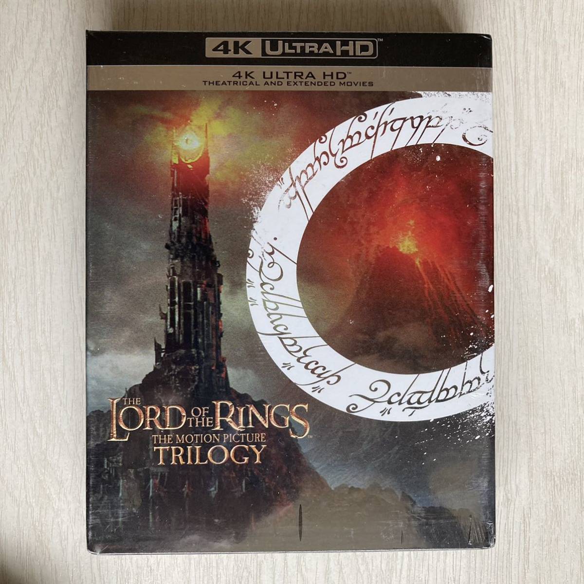 ロード・オブ・ザ・リング トリロジーBOX 日本語有　北米版　4K UlHD 新品 ロード・オブ・ザ・リング トリロジーBOX 日本語有り 北米版 The