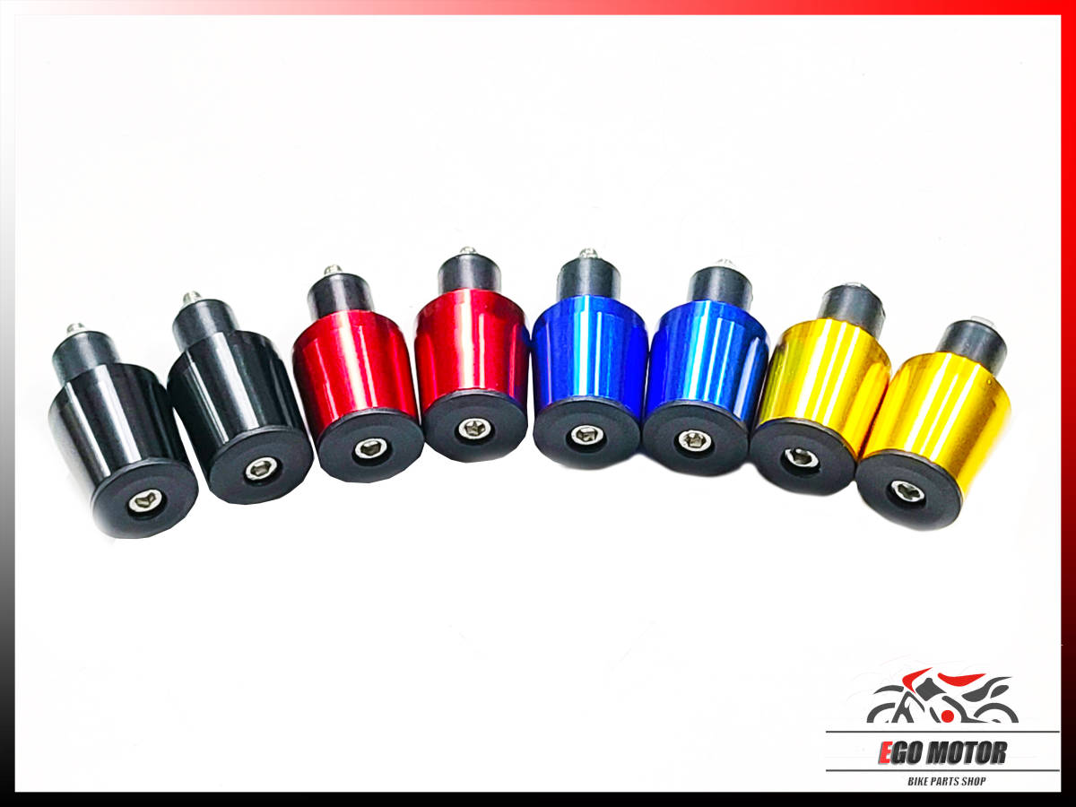 QIBOZNG Kit Terminali Manubrio E Impugnature Per KTM Duke 125-890 (2008-2024) – Alluminio CNC E Gomma Antiscivolo, 7/8'' E 1'', Disponibile In 8 Colori