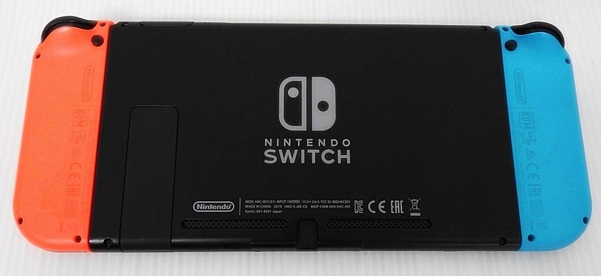 任天堂 Nintendo switch 本体 バッテリー強化型 動作品 初期化済 2019年製