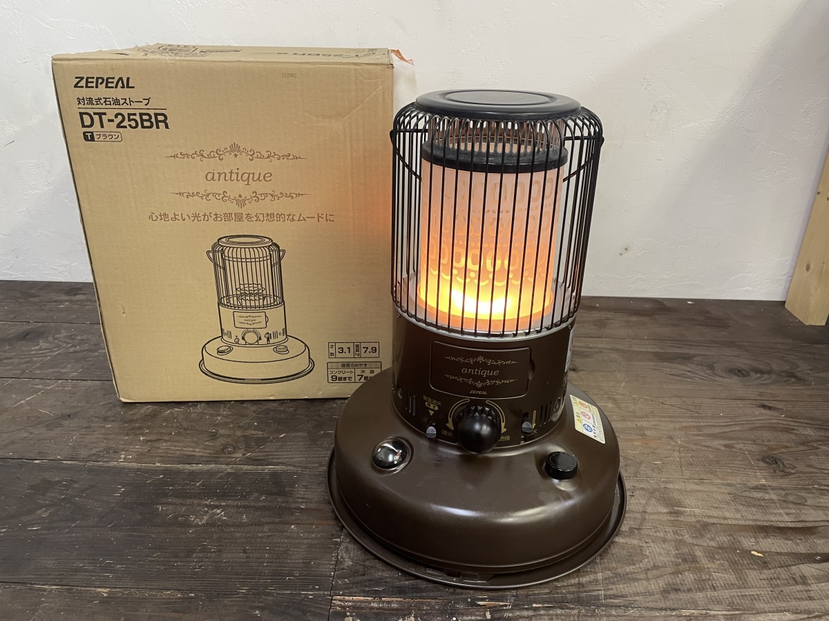 ゼピール DT-25BR アンティーク灯油ストーブ トヨトミ 【公式通販】