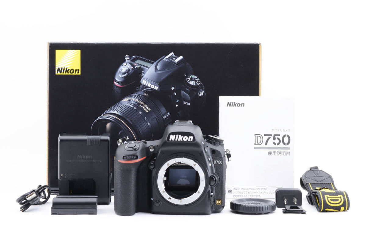 美品】ニコン Nikon D750 《ショット数6528回》 NO241144A2628 極上美