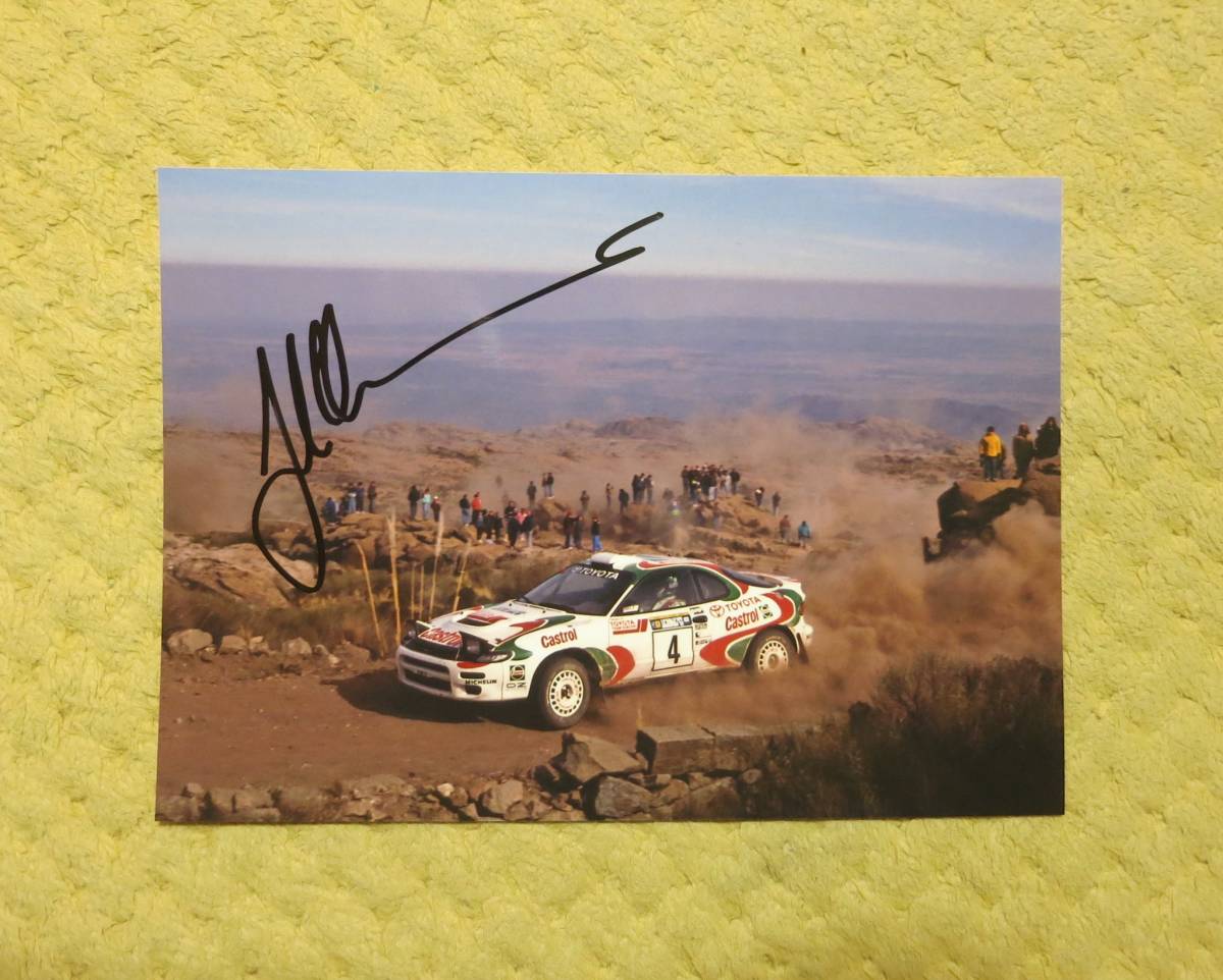 カンクネン WRC - トヨタ セリカ 「wrc Yahoo!オークション ユハ 直筆