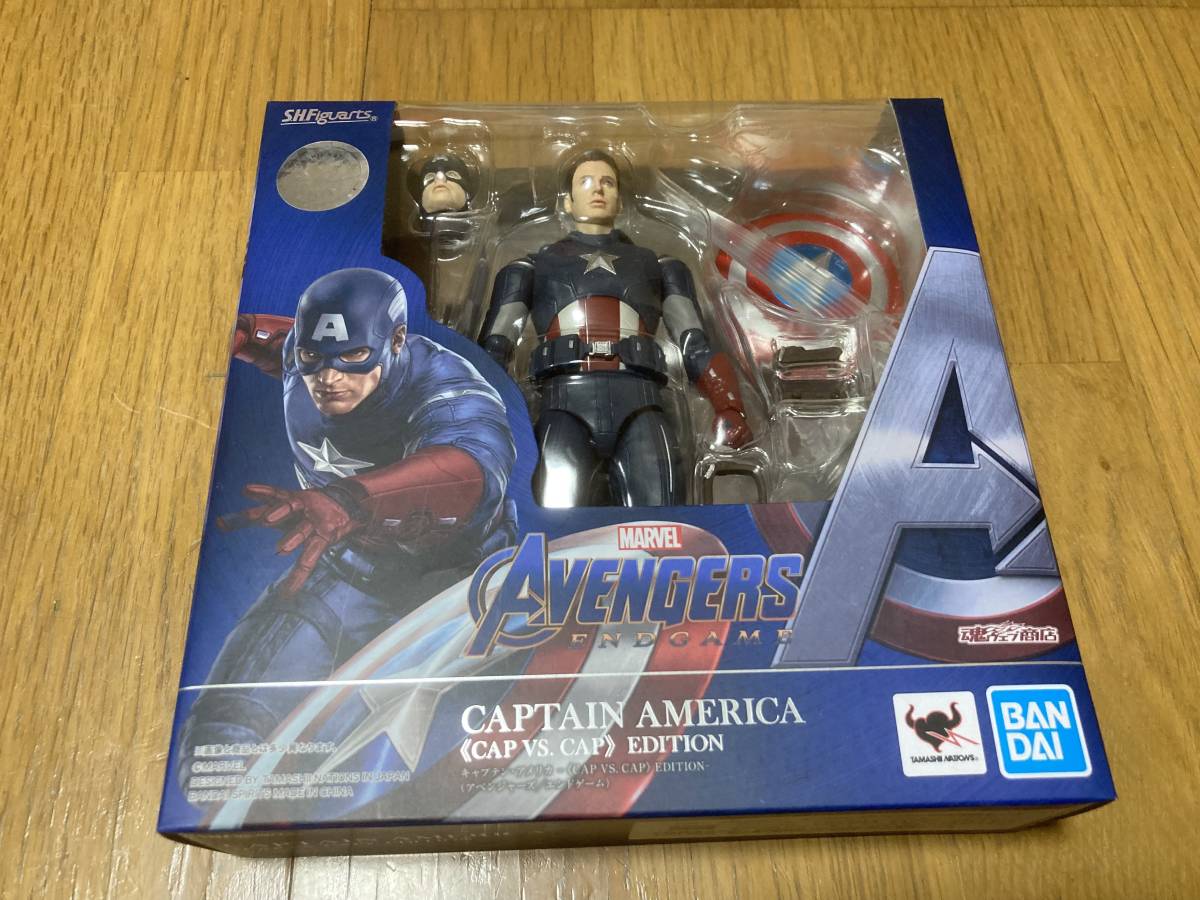 S.H.Figuarts マーベル　まとめ売り BANDAI S.H.Figuarts キャプテン・アメリカ 《CAP VS. CAP》 EDITION