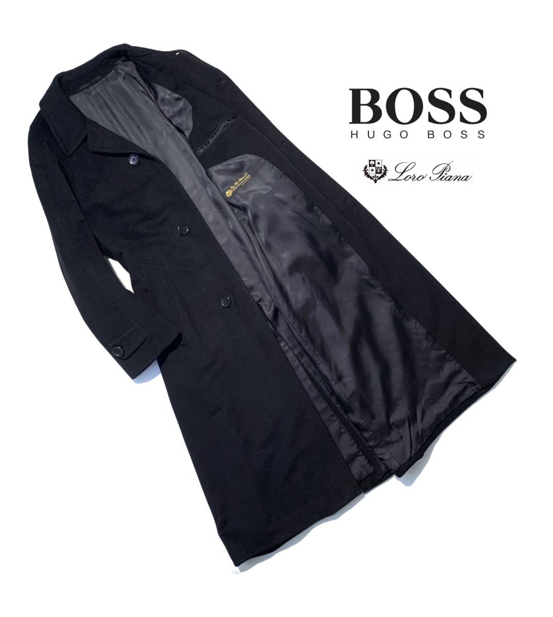 最高級【定価20万】HUGO BOSS ヒューゴボス ×ロロピアーナ カシミヤ