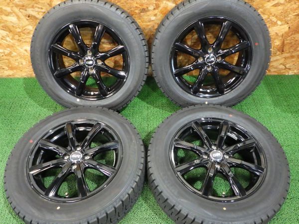 ダンロップ WINTER MAXX WM02 195/65R16 2020年製 9.5~9.9分山×社外