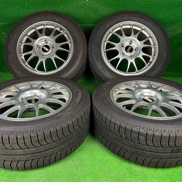 【得価，豊富な】 バリ山 BBS 8.5J&times;18 ミシュラン スタッドレス 255 55 18 PCD130 ポルシェカイエンハイブリッド着用 アウディQ7(スタッドレスタイヤ)｜売買されたオークション情報、yahooの商品情報をアーカイブ 5穴
