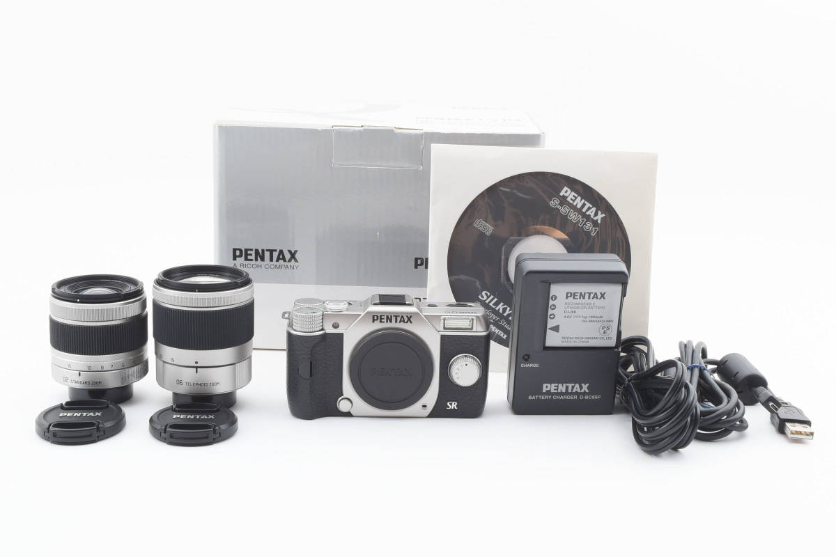 ☆極上品☆PENTAX ペンタックス Q10 ダブルズームキット ショット数