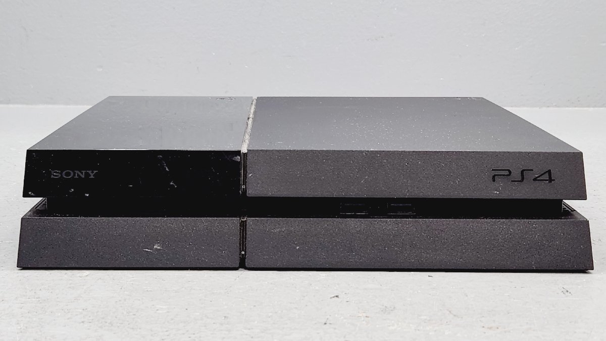 △【3】初期化済み PS4 CUH-1000A ジェットブラック 500GB 同梱不可 1円