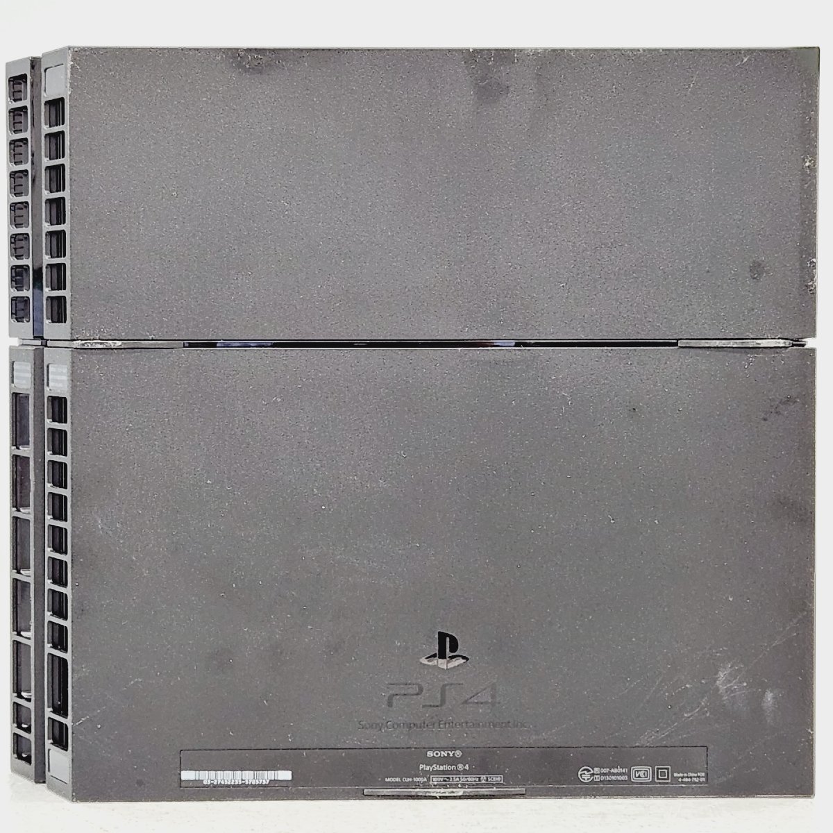 △【3】初期化済み PS4 CUH-1000A ジェットブラック 500GB 同梱不可 1円