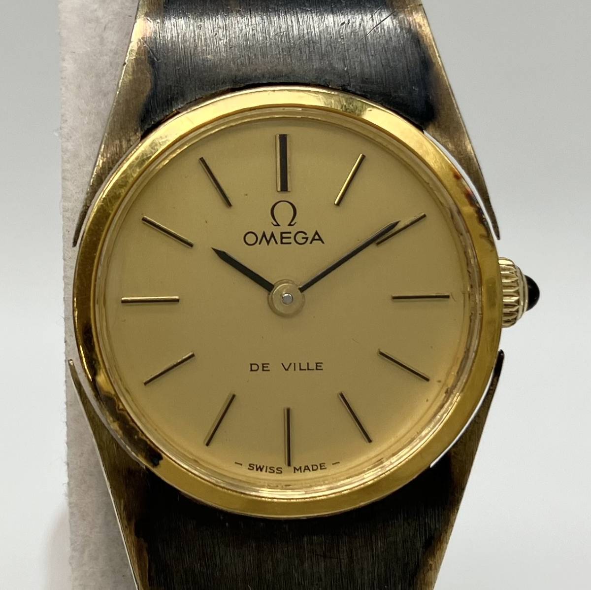 OMEGA DE VILLE レディース 腕時計　手巻き　ジャンク ジャンク】 OMEGA DeVille オメガ デビル 手巻き レディース 腕時計