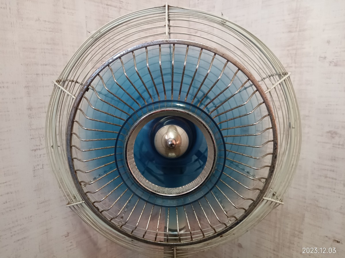 超希少 ナショナル 松下電器 扇風機 首振り F-23F1Q レトロ 当時物 55年前