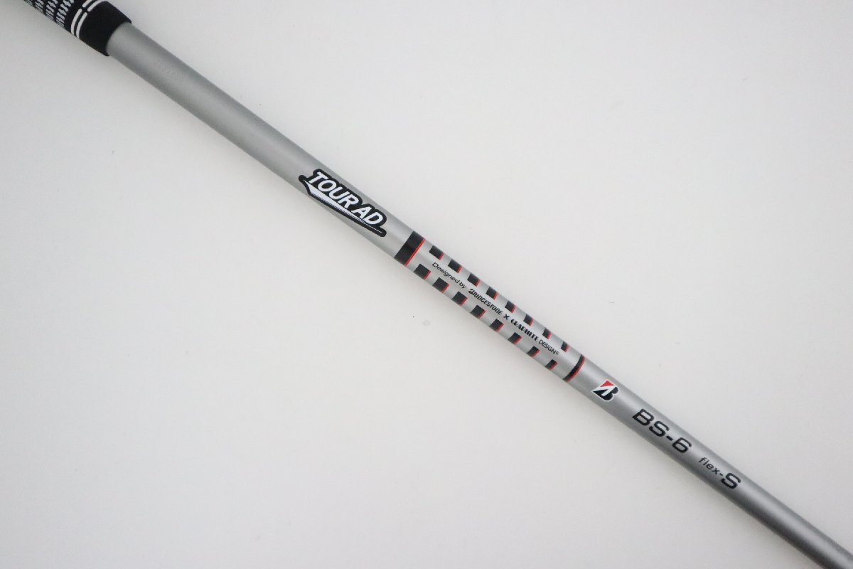 ●1円～！ブリヂストン【2021　Bシリーズ】ドライバー用スリーブ付き！グラファイトデザイン★TOUR AD BS-6　S　シャフト（57248