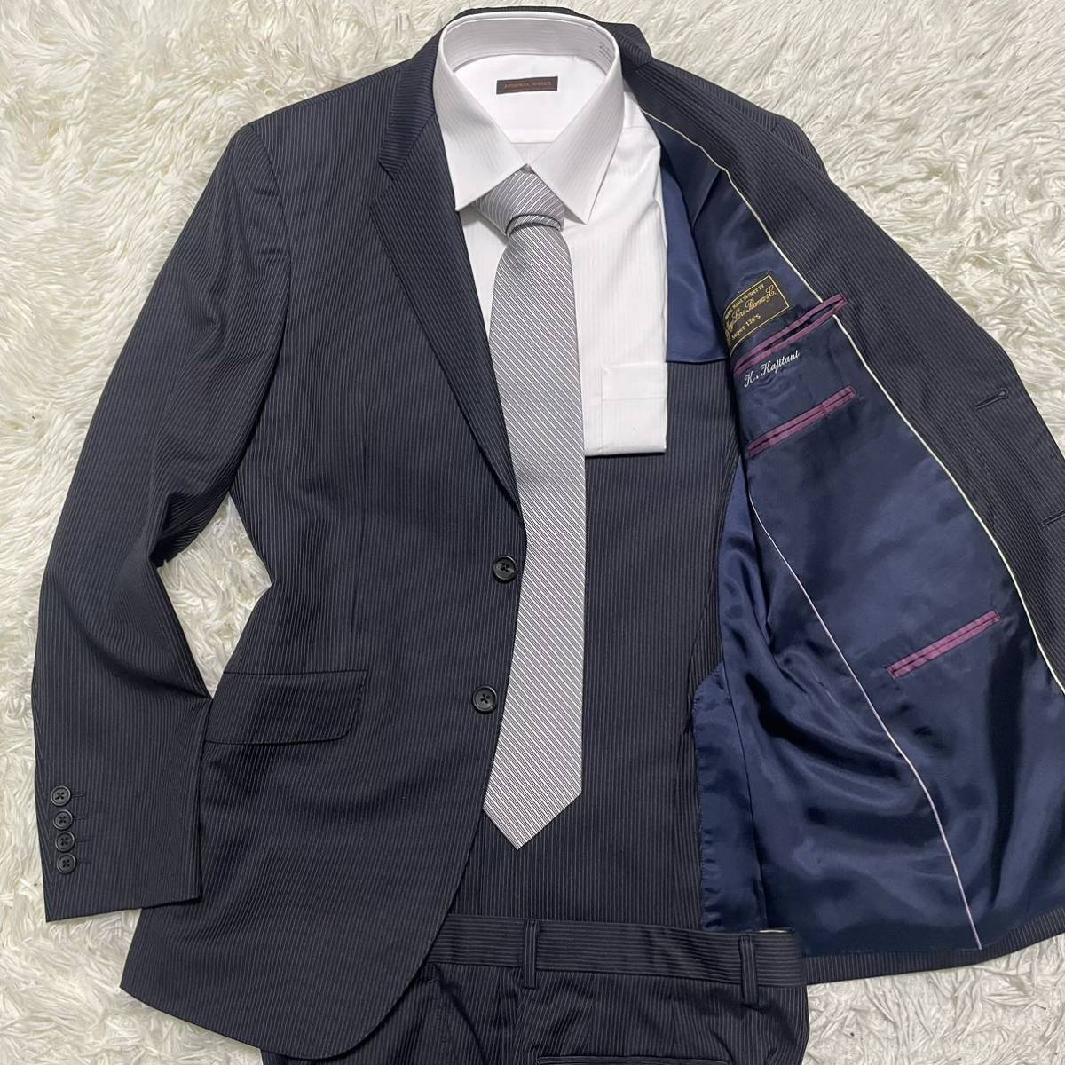 未使用級◎ロロピアーナ×ポールスミス Paul Smith Loro Piana スーツ