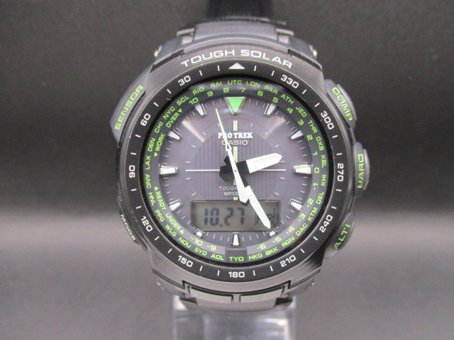 中古腕時計328【CASIO】 PRW-5100 PROTREK プロトレック タフソーラー
