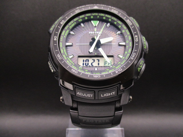 中古腕時計328【CASIO】 PRW-5100 PROTREK プロトレック タフソーラー