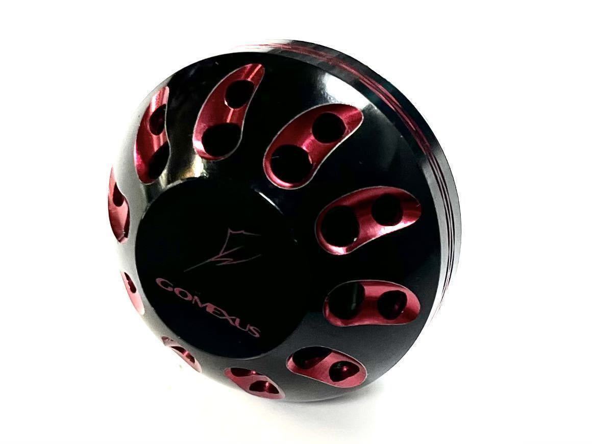 Gomexus T22BKRD Knob Titanium Black Red 22mm Shimano A