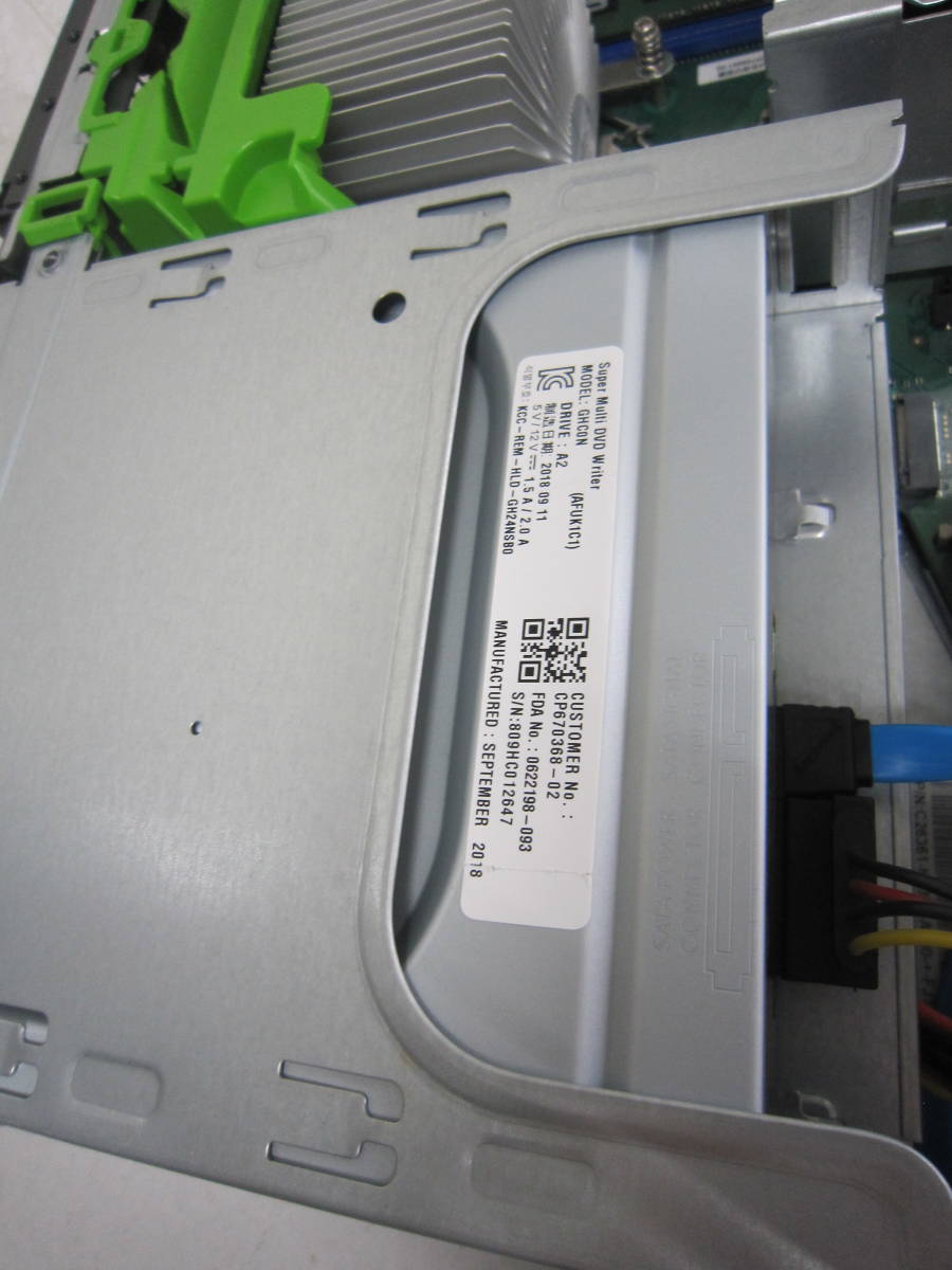 7937☆FUJITSU ESPRIMO D588/TX Core i3 8100 HDD/無 メモリ/4GB BIOS確認