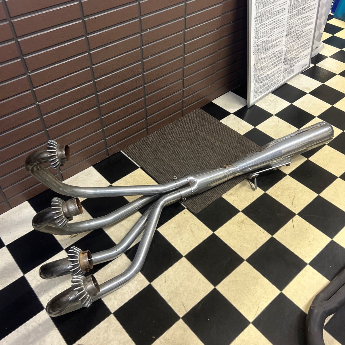 cb750k マフラー　k5 逆車　k0k1k2k3k4k5