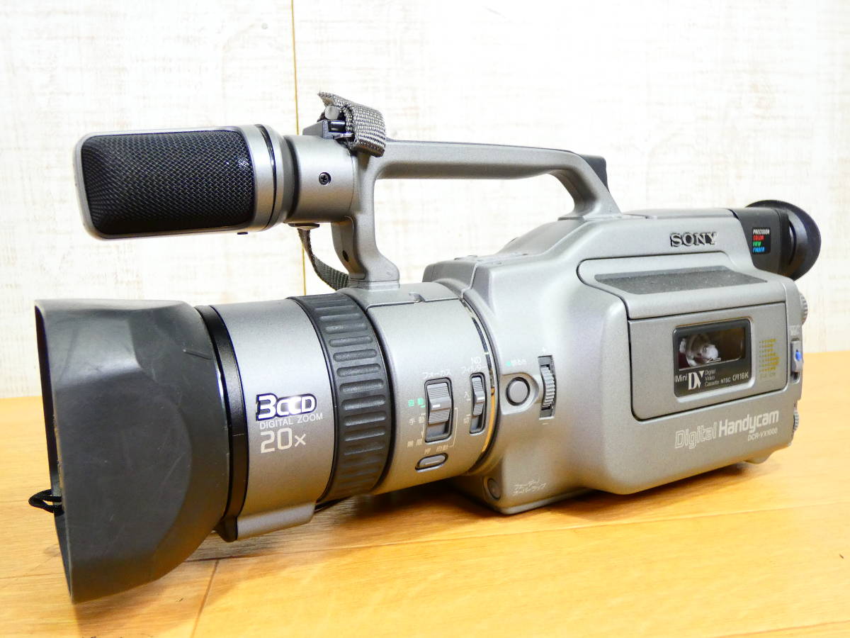 SONY ソニー Handycam ハンディカム DCR-VX1000 miniDV テープ 3CCD