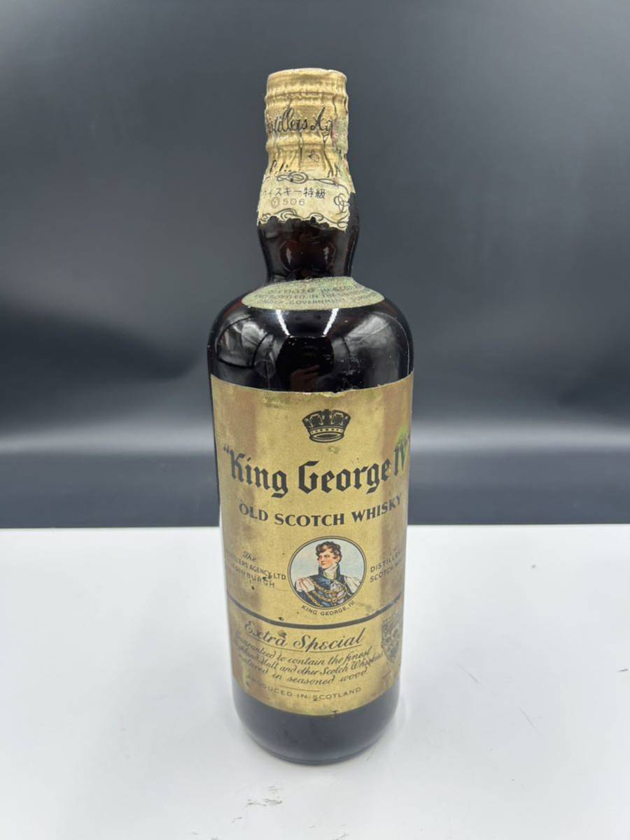 人気定番，人気# King George キングジョージ IV 4世 古酒 ウイスキー お酒(スコッチ)｜売買されたオークション情報、yahooの商品情報をアーカイブ公開 - オークファン スコッチ