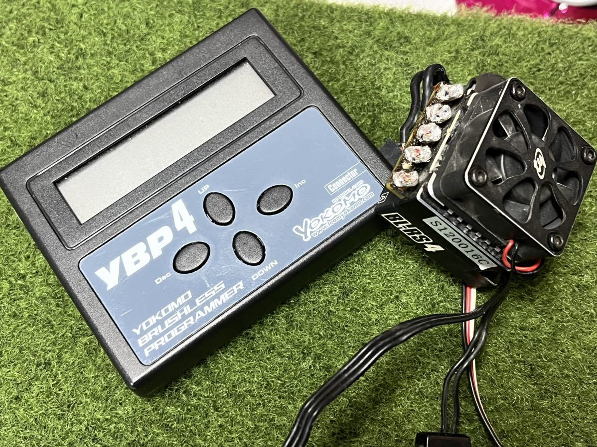 ESC ブラシレス Yokomo Brushless ヨコモ Programmer BL-PRO4 BL-RS4