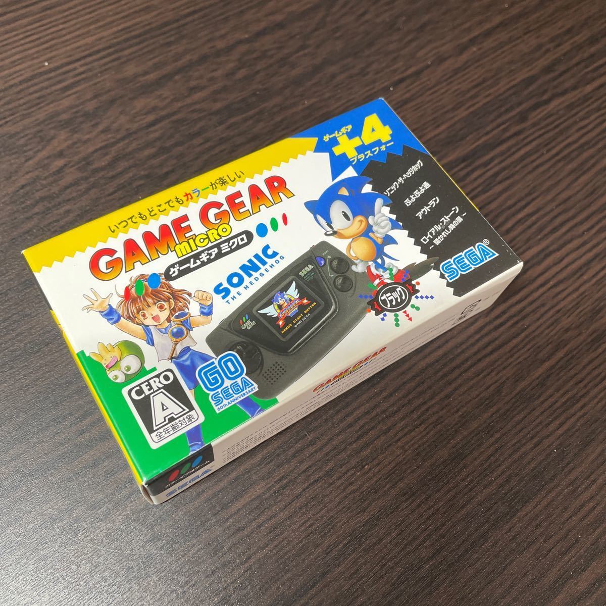 ゲームギアミクロ ブラック SEGA 【公式通販】