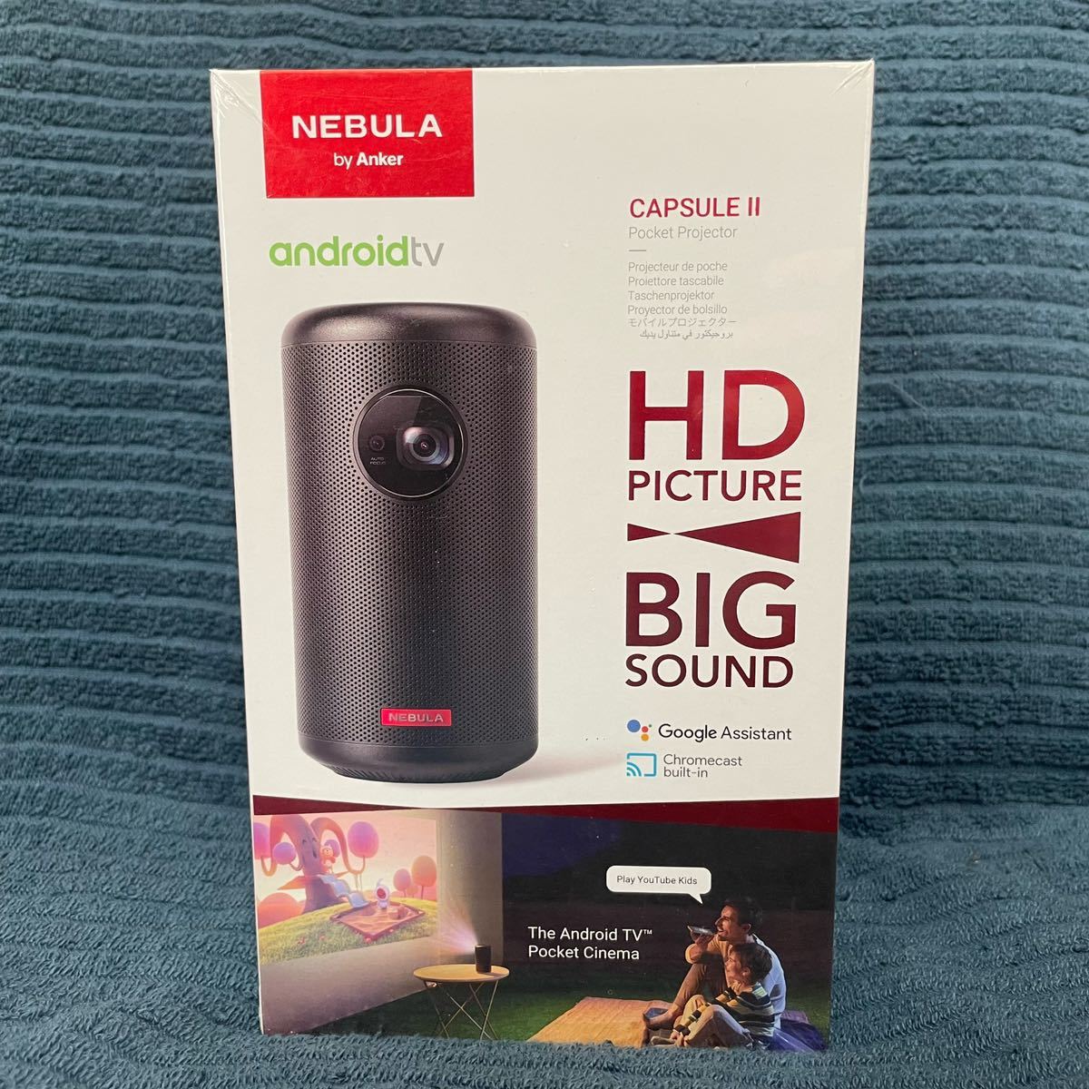 未開封】 「ANKER NEBULA CAPSULE Ⅱ モバイルプロジェクター