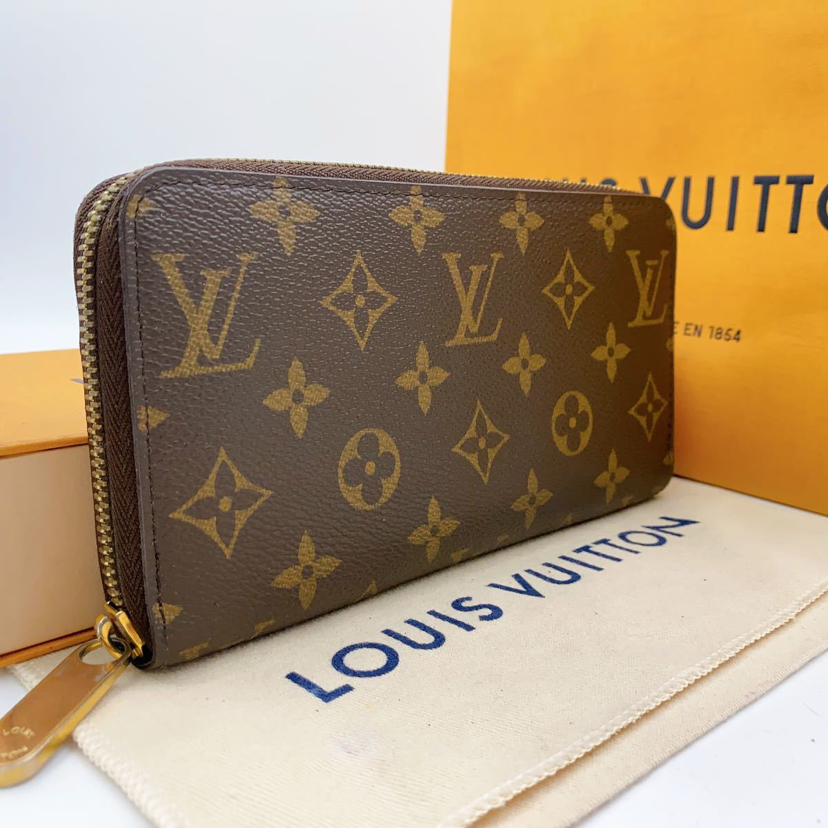 A2287【極美品】LOUIS VUITTON ルイヴィトン モノグラム ジッピー